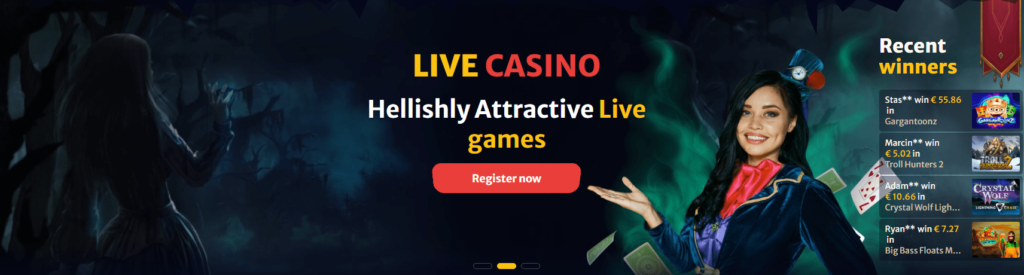 Hell Spin Live Casino