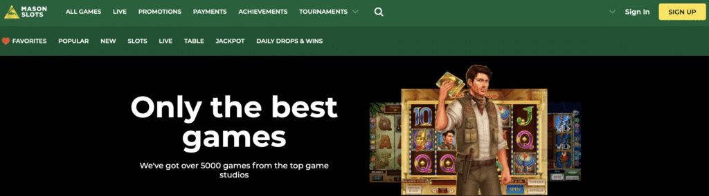 Mason Slots Casino