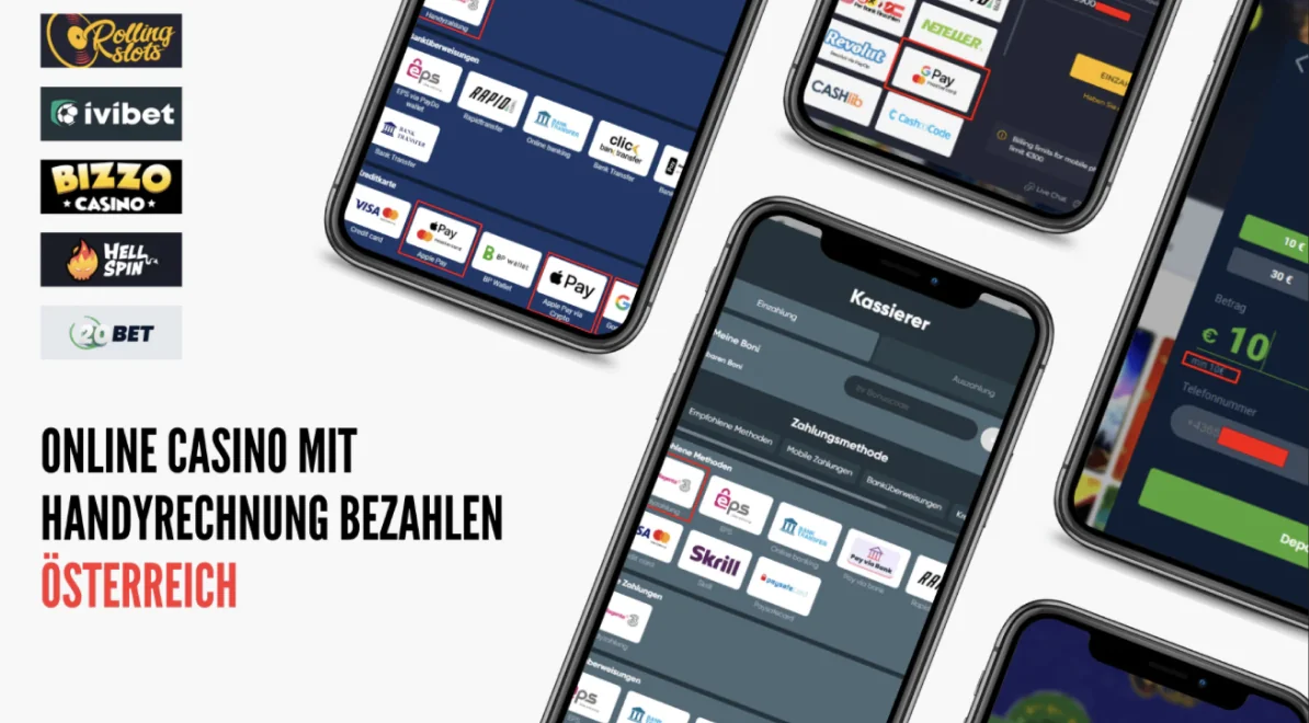 Handy Zahlung über die Rechnung oder das Guthaben