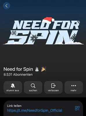 Need for Spin Telegram